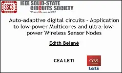 Auto-adaptive digital circuits -Application to low-power Multicores and ultra-low-power Wireless Sensor Nodes Slides