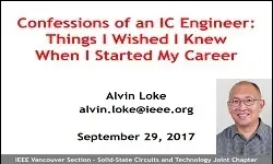 Confessions of an IC Engineer: Things I Wished I Knew When I Started My Career Slides