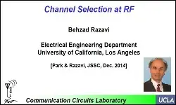 Channel Selection at RF Video