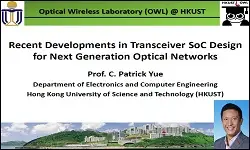 Recent Developments in Transceiver SoC Design for Next Generation Optical Networks Video