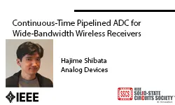 Continuous-Time Pipelined ADC for Wide-Bandwidth Wireless Receivers