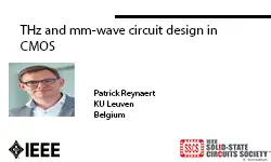 THz and mm-wave circuit design in CMOS video