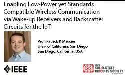Enabling Low-Power yet Standards Compatible Wireless Communication via Wake-up Receivers and Backscatter Circuits for the IoT Video