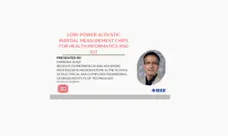 Low-Power Acoustic Inertial Measurement Chips for Health