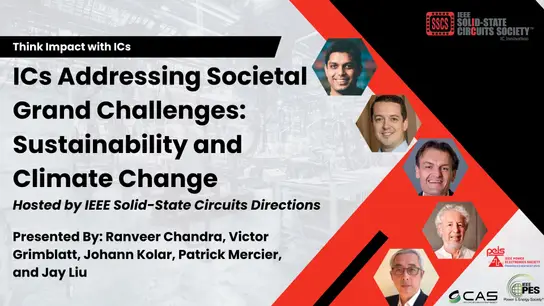 ICs Addressing Societal Grand Challenges: Sustainability and Climate Change Slides