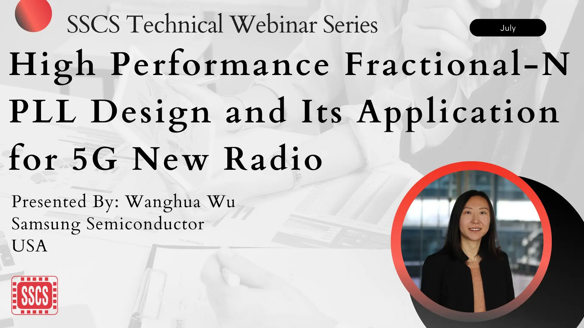 High Performance Fractional-N PLL Design and Its Application for 5G New Radio Video