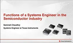 Functions of a Systems Engineer in the Semiconductor industry