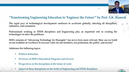 "Transforming Engineering Education to ‘Engineer the Future’"