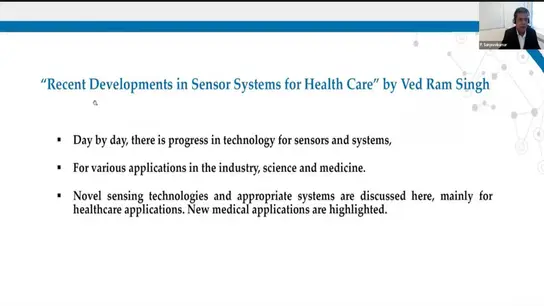 Recent Developments in Sensor Systems for Health Care