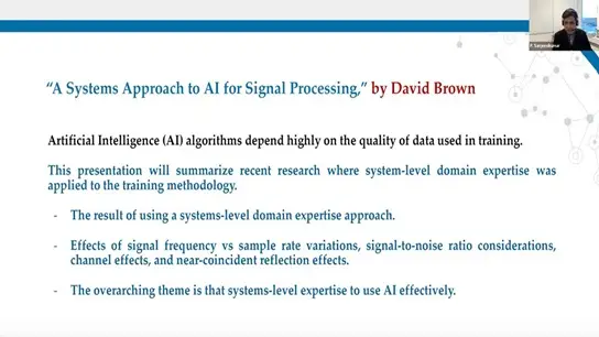 A Systems Approach to AI for Signal Processing