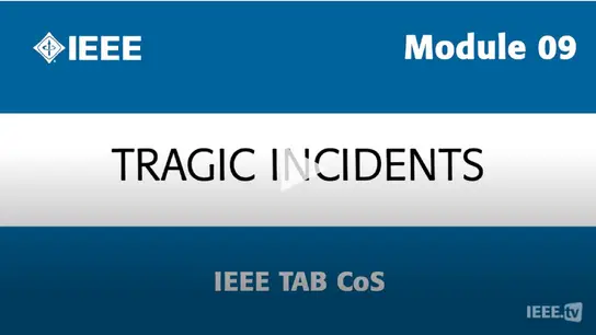 Module 09 - Tragic Incidents - TAB CoS
