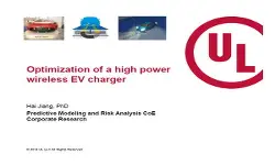 Video - Optimization of a High Power Wireless EV Charger