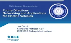 Video - Future Directions Networking and Applications for Electric Vehicles