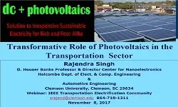 Video - Transformative Role of Photovoltaics in the Transportation Sector