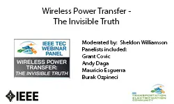 Wireless Power Transfer – The Invisible Truth-Video