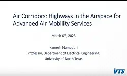 Air Corridors: Highways in the Airspace for Advanced Air Mobility Services