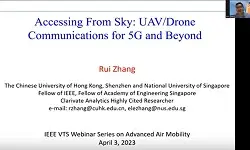 Accessing from the Sky: UAV Communications for 5G & Beyond