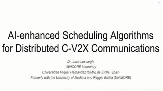 AI-Enhanced Scheduling Algorithms for Distributed C-V2X Communications