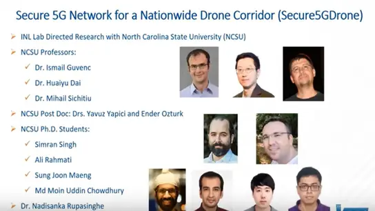 Secure 5G Network for a Nationwide Drone Corridor