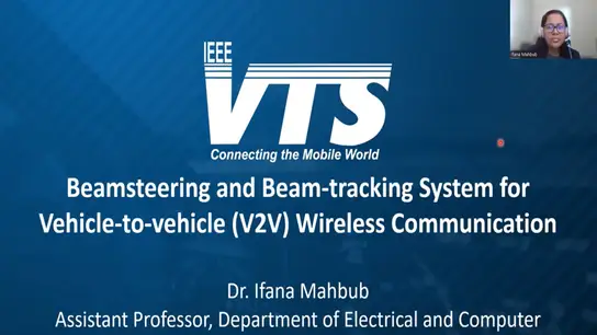 Beam Steering & Beam-tracking Systems for Vehicle-to-Vehicle Communication