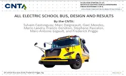 Video - All Electric School Bus, Design and Results