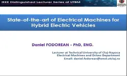 Video - State-of-the-art Electrical Machines for Hybrid Electric Vehicles