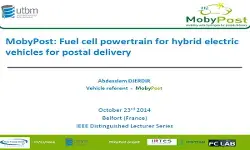 Video - Fuel Cell Powertrain for Hybrid Electric Vehicles for Postal Delivery