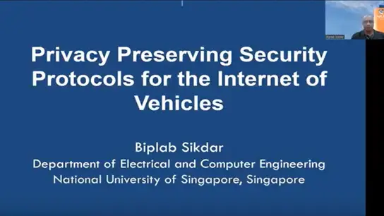 Keynote 2: Privacy Preserving Security Protocols for the Internet of Vehicles