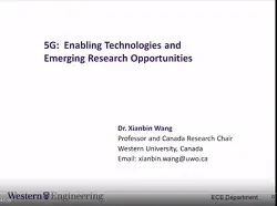 Video - 5G Enabling Technologies and Emerging Research Opportunities