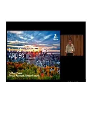 Video - LTE Advanced Pro : Parkvall