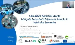 VTS AoA-aided Kalman Filter to Mitigate False Data Injections Attacks in Vehicular Scenarios