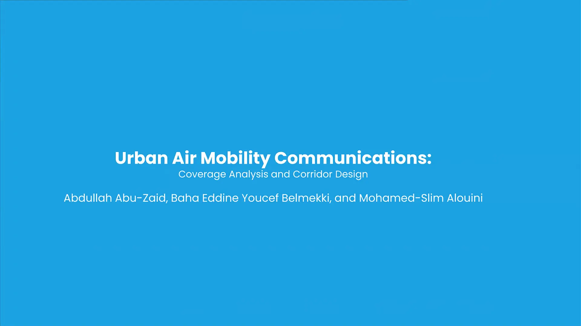 Aerial-Terrestrial Heterogeneous Networks for Urban Air Mobility